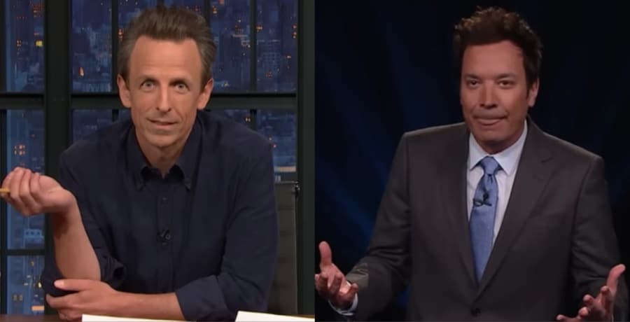 Seth Meyers and Jimmy Fallon from YouTube