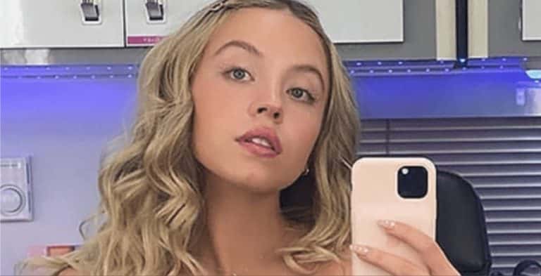 Sydney Sweeney Gives Girls A Boost In White Cage Corset