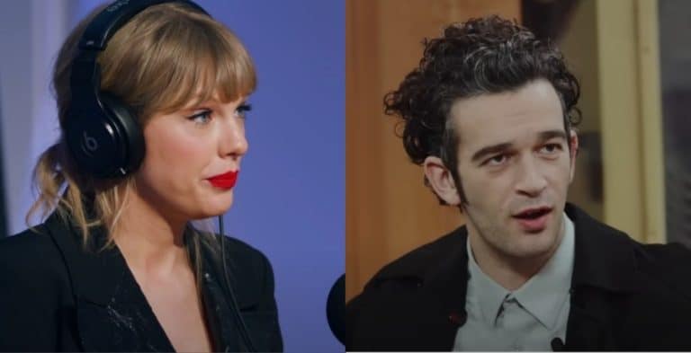 Taylor Swift & Matt Healy [Source: YouTube]