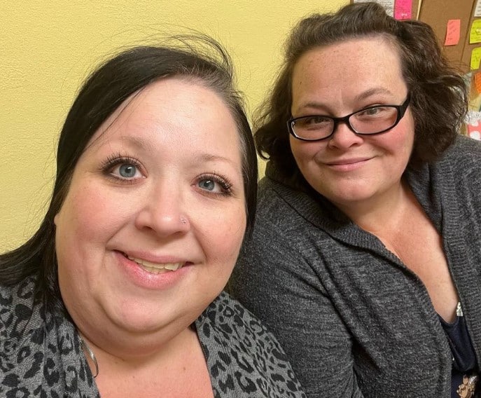 Meghan Crumpler and Tina Arnold from 1000-Lb Best Friends on TLC, Instagram
