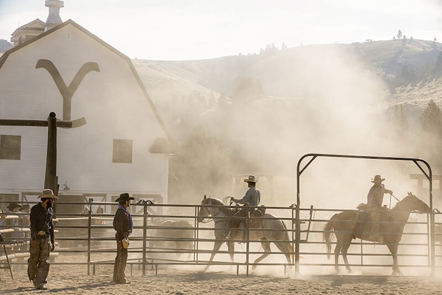 Yellowstone used with Paramount's permission