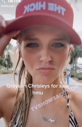 Grayson Chrisley's hat for sale