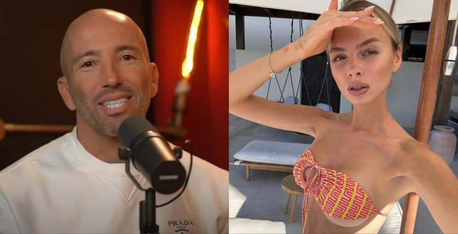 Jason Oppenheim from The Iced Coffee Hour on YouTube and Marie-Lou Nurk from Instagram Selling Sunset, Netflix