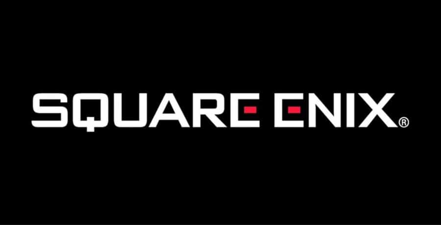 square enix logo on black