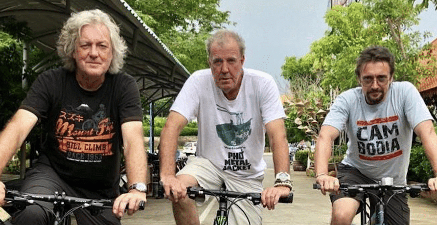 Richard Hammond, Jeremy Clarkson, James May, The Grand Tour - Instagram