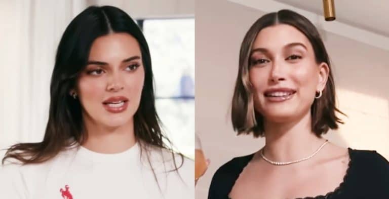 Hailey Bieber and Kendall Jenner