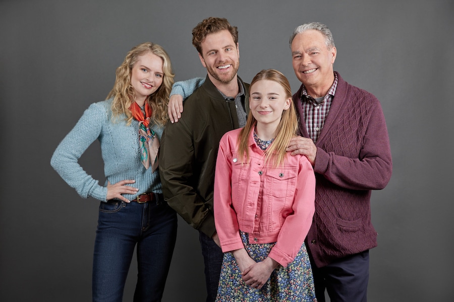 Photo: Andrea Brooks, Patch May, Averie Peters, Tom Young Credit: ©2023 Hallmark Media/Photographer: Courtesy of Cartel