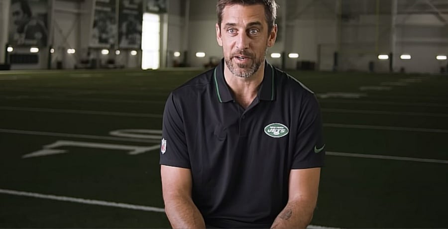 Aaron Rodgers reveals why he was at Tony Awards 2023