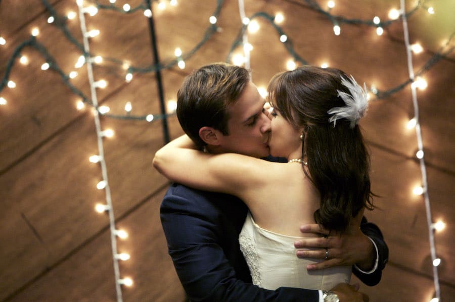 Lacey Chabert, Ryan Merriman, Hallmark Elevator Girl - Photo: Justin Lubin/2009 Crown Media.