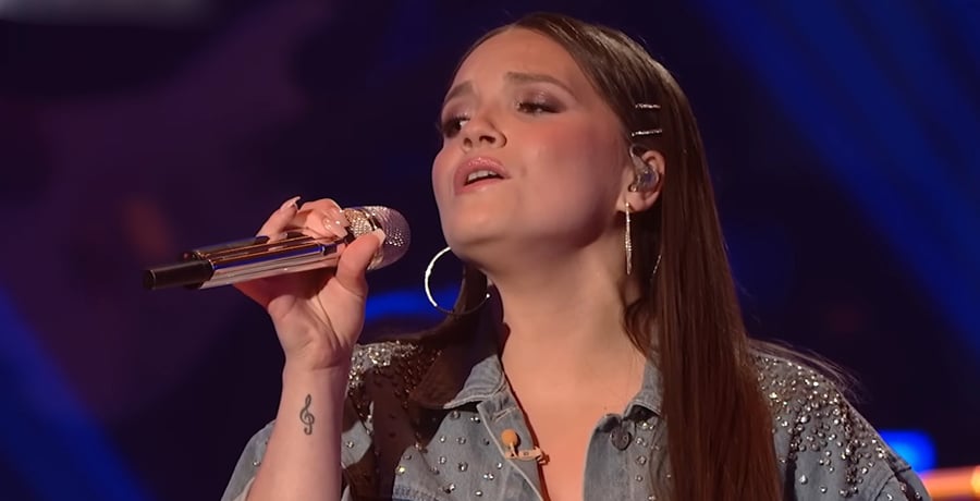 Megan Danielle singing on American Idol / YouTube