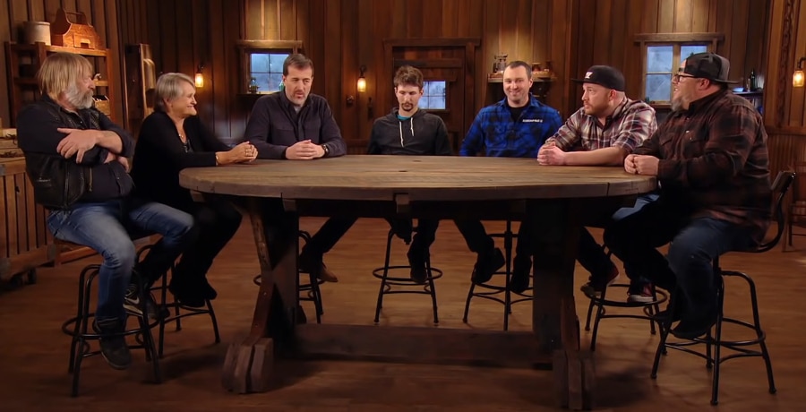 The round table from Gold Rush: The Dirt / YouTube