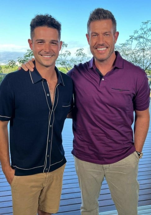 Wells Adams and Jesse Palmer via Insta