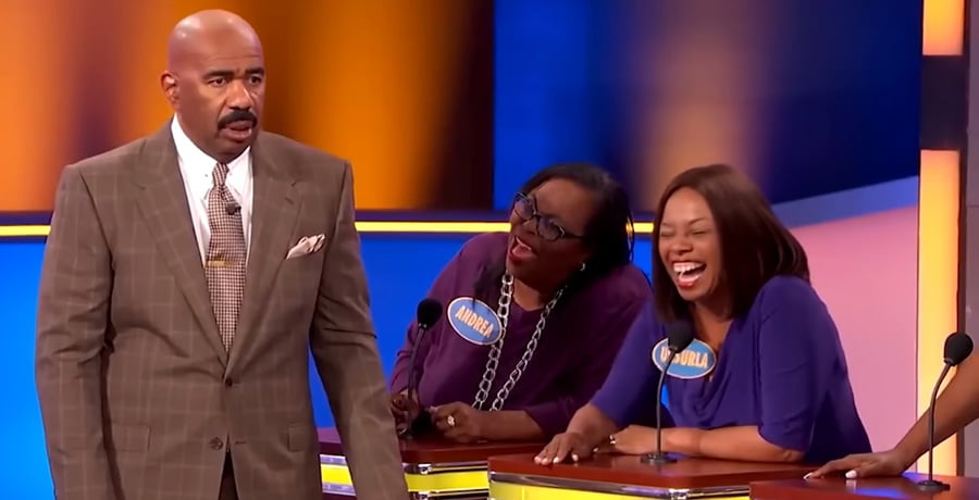 Steve Harvey on Family Feud / YouTube