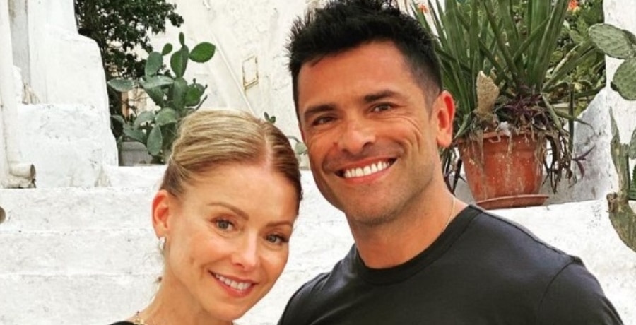 'Live' Mark Consuelos Is Bulging At Seams In Blue Shorts