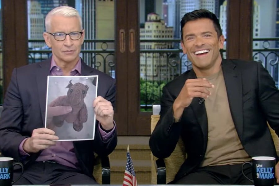 Anderson Cooper - Mark Consuelos - Live with Kelly and Mark - Live with Kelly, YouTube