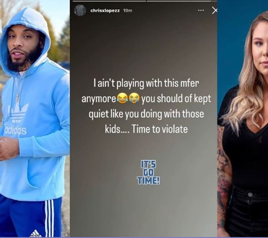Chris Lopez Threatens To Violate Kailyn Lowry