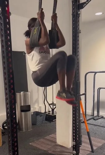 Deborah Roberts workout- Instagram