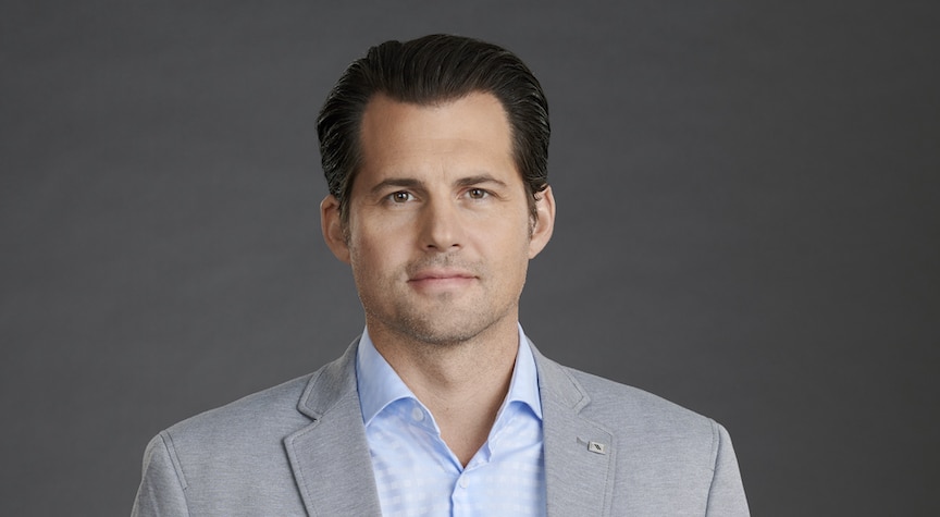 Hallmark Mystery Photo: Kristoffer Polaha Credit: ©2019 Crown Media United States LLC/Photographer: Albert Camicioli