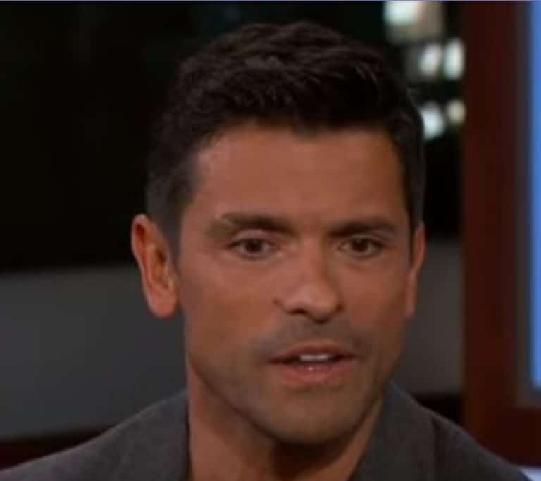 Kelly Ripa S Husband Mark Consuelos Gets Half Naked On Show