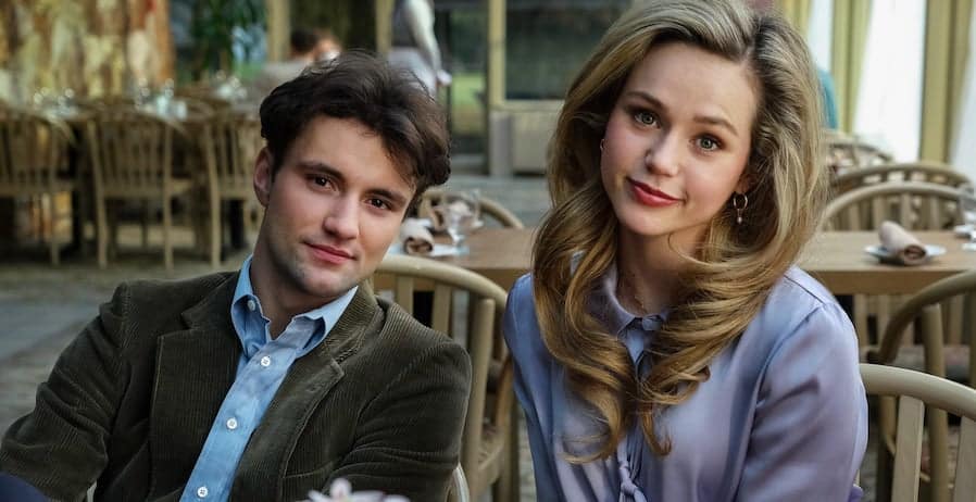 Khobe Clarke and Brec Bassinger star in the limited series V.C. Andrews Dawn - Used with Lifetime's permission