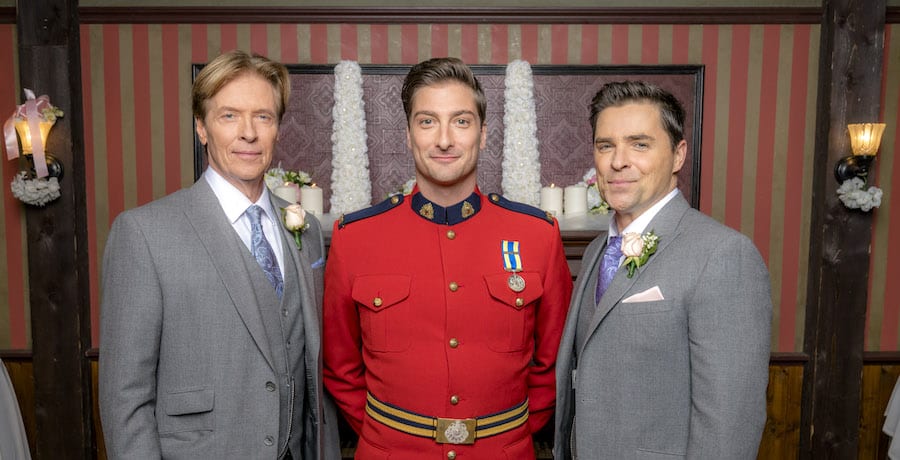 Photo: Jack Wagner, Daniel Lissing, Kavan Smith Credit: Copyright 2018 Crown Media United States LLC/Photographer: Ricardo Hubbs