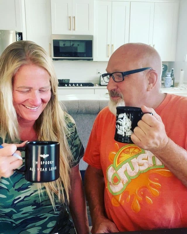 Christine Brown and David Woolley from Sister Wives, TLCSourced from Instagram