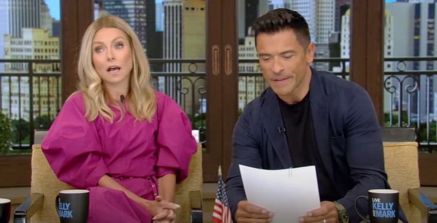 Kelly Ripa and Mark Consuelos from Live with Kelly and Mark from ABC, Sourced from YouTube