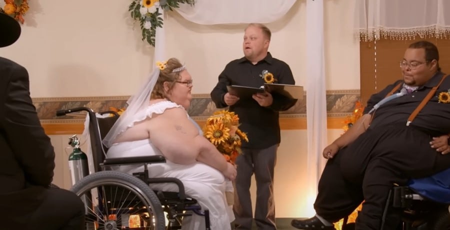 Tammy Slaton's wedding to Caleb Willingham from 1000-Lb Sisters, TLCSourced from YouTube