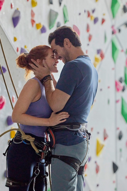 Photo: Sarah Drew, Antonio Cupo Credit: ©2023 Hallmark Media/Photographer: Allister Foster