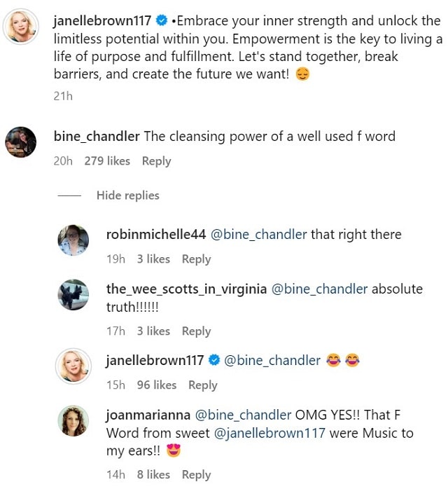 Sister Wives Janelle Brown Instagram