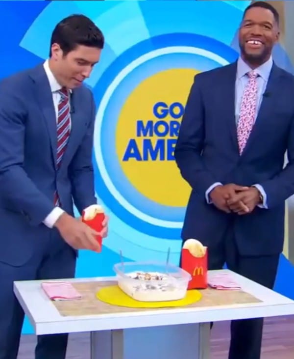 Will Reeves - Michael Strahan - GMA - Instagram