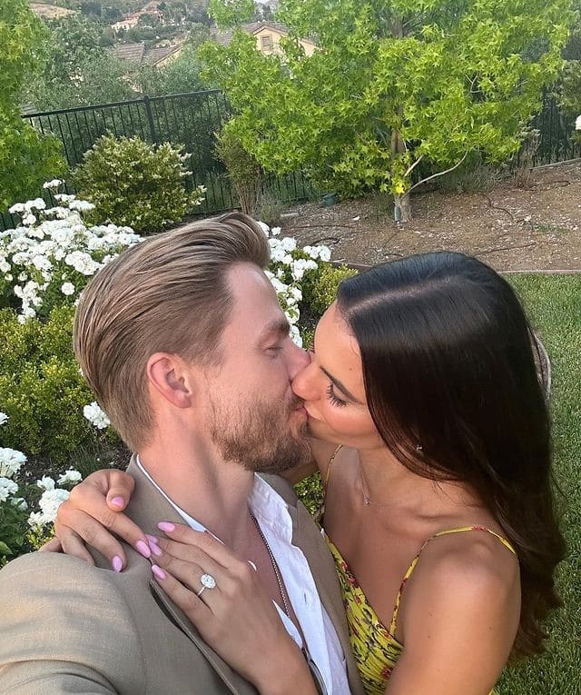 Derek Hough and Hayley Erbert Sourced from Instagram