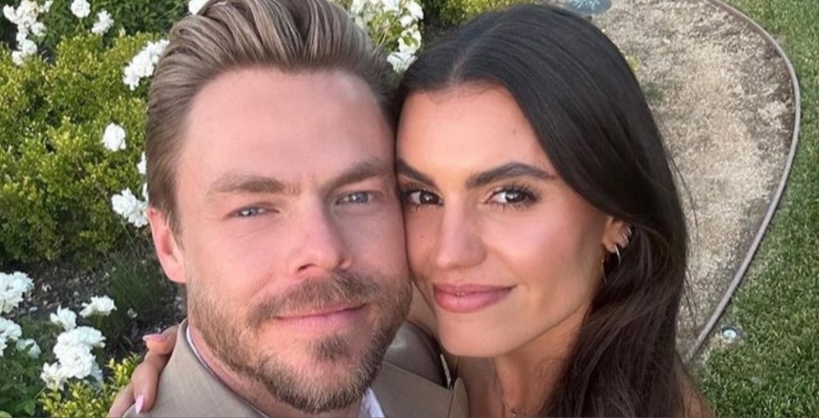 Derek Hough and Hayley Erbert Sourced from Instagram