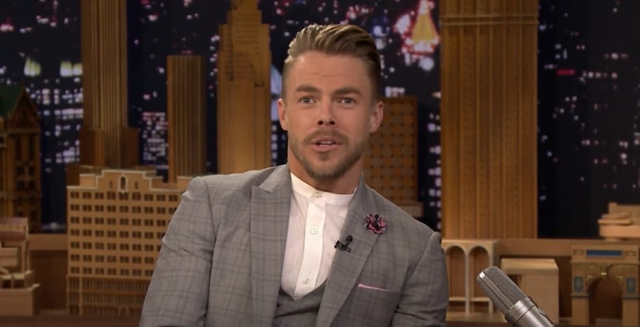 Derek Hough from The Jimmy Fallon Show, Sourced from YouTube