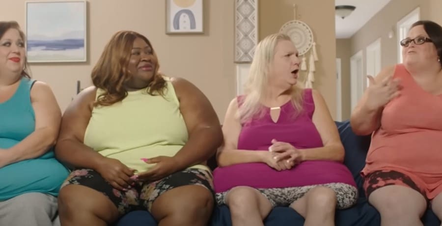 Meghan Crumpler, Ashely Sutton, Vannessa Cross, and Tina Arnold from 1000-Lb Best Friends, TLC Sourced from YouTube