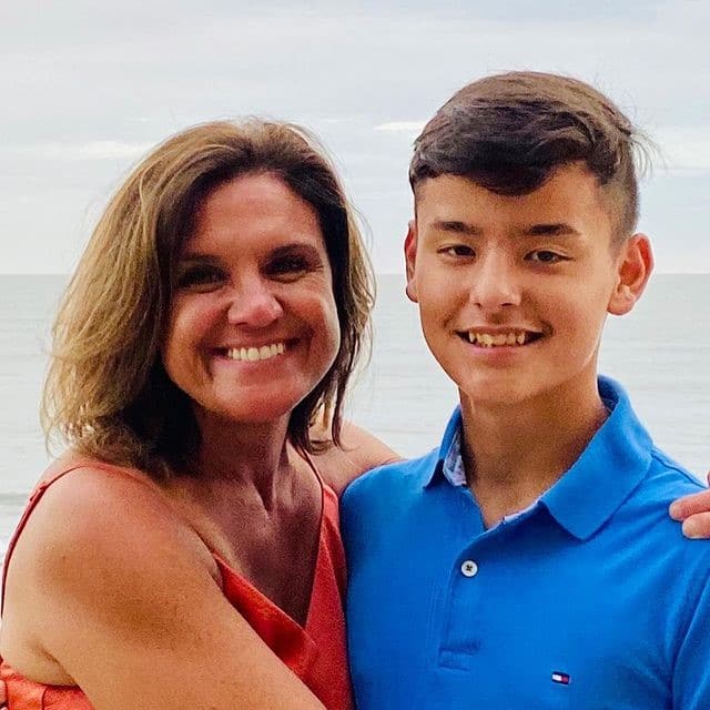 Colleen Conrad and Collin Gosselin from Colleen's Instagram