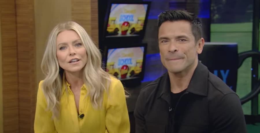 Kelly Ripa and Mark Consuelos from Live with Kelly And Mark, Sourced from YouTube