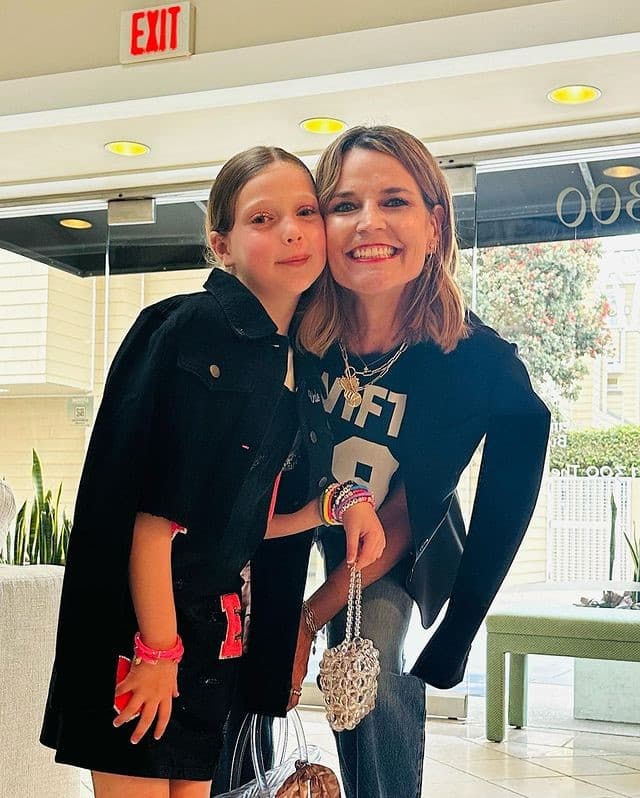 Savannah Guthrie and her daughter going to Taylor Swift, from Instagram