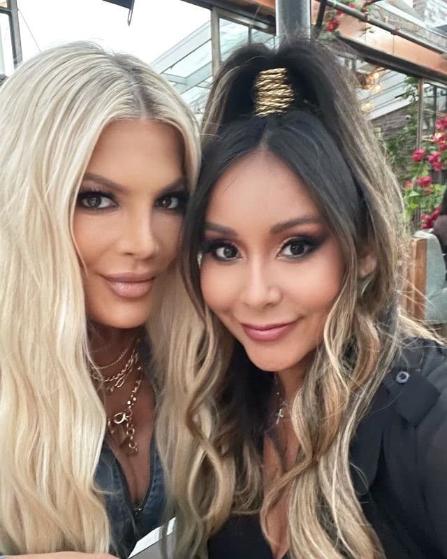 Snooki and Tori Spelling from Tori's Instagram page