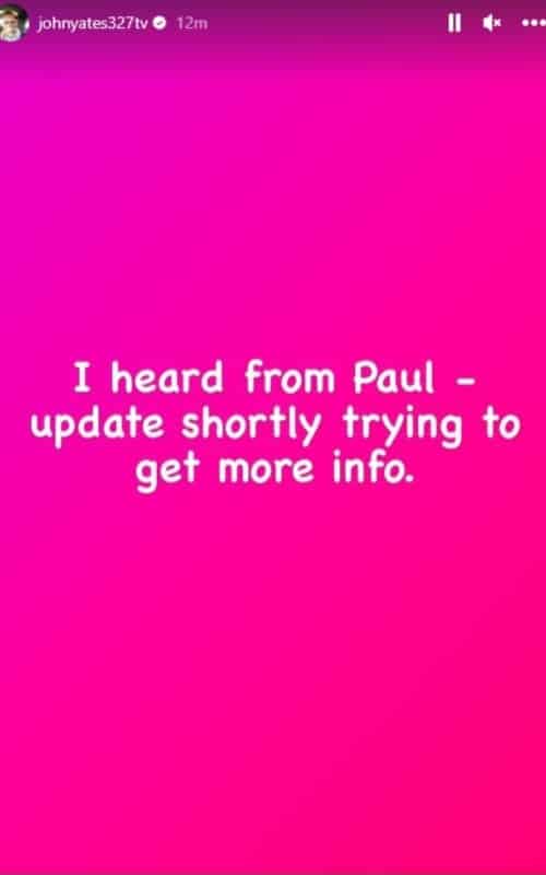 Paul alive