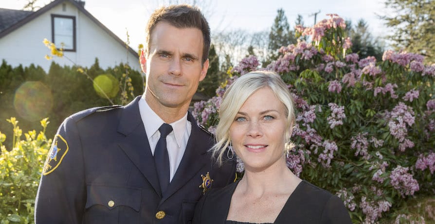 Hallmark Photo: Cameron Mathison, ALison Sweeney Credit: Copyright 2016 Crown Media United States LLC/Photographer: Katie Yu