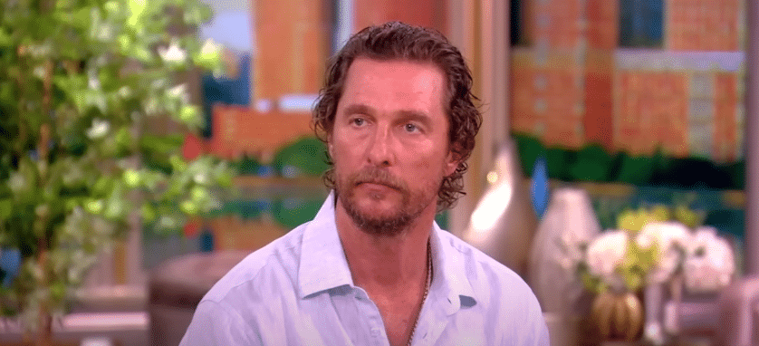 Matthew McConaughey Gets Stern With Joy Behar - YouTube