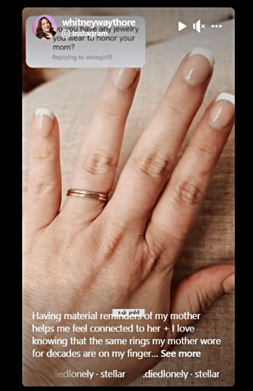 My Big Fat Fabulous Life TLC MBFFL Whitney Way Thore With Wedding Rings On Facebook