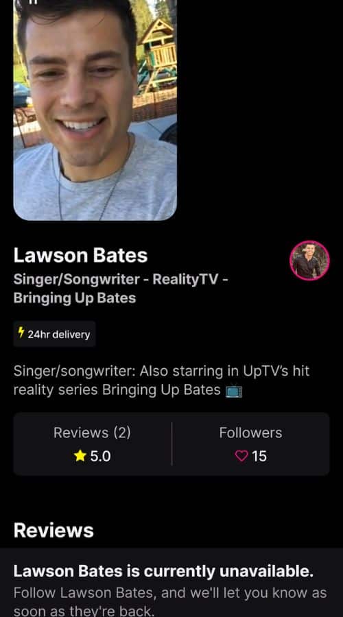 Cameo - Lawson Bates - Bringing Up Bates