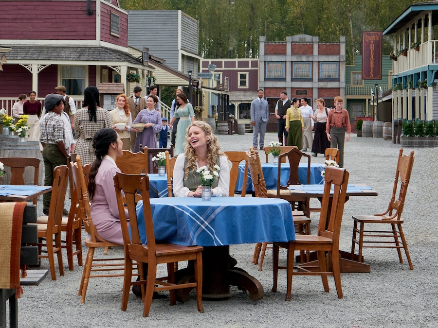 WCTH Photo: Amanda Wong, Johannah Newmarch, Loretta Walsh, Erin Krakow, Andrea Brooks Credit: ©2023 Hallmark Media/Photographer: Jordan Blackstone