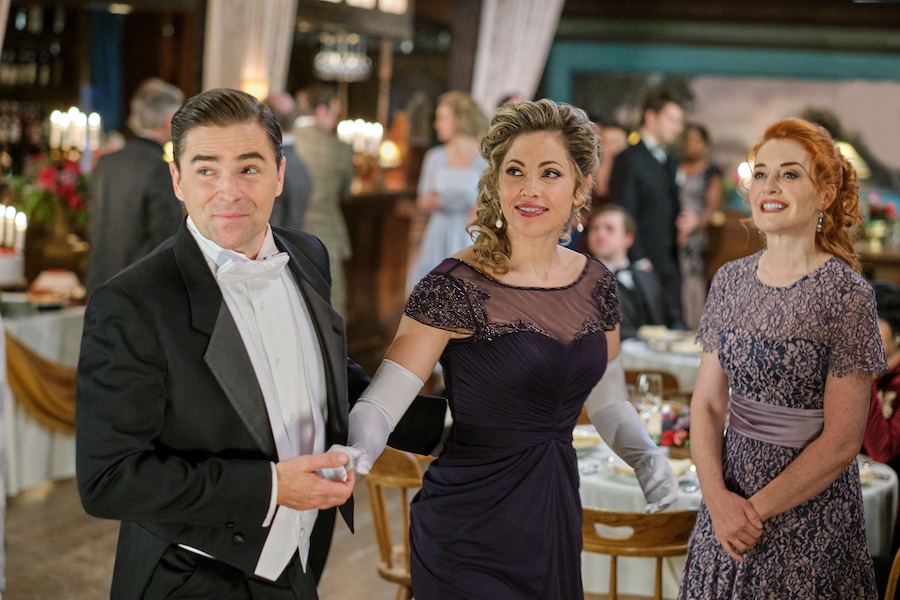 WCTH Photo: Kavan Smith, Pascale Hutton, Johannah Newmarch Credit: ©2023 Hallmark Media/Photographer: David Dolsen