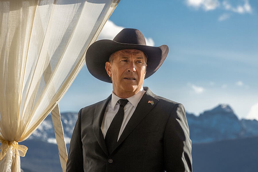 Kevin Costner, Yellowstone, used with Parmount's permission 