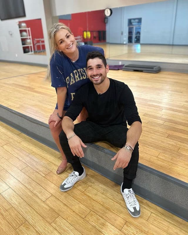 Alan Bersten and Jamie Lynn Spears from Instagram