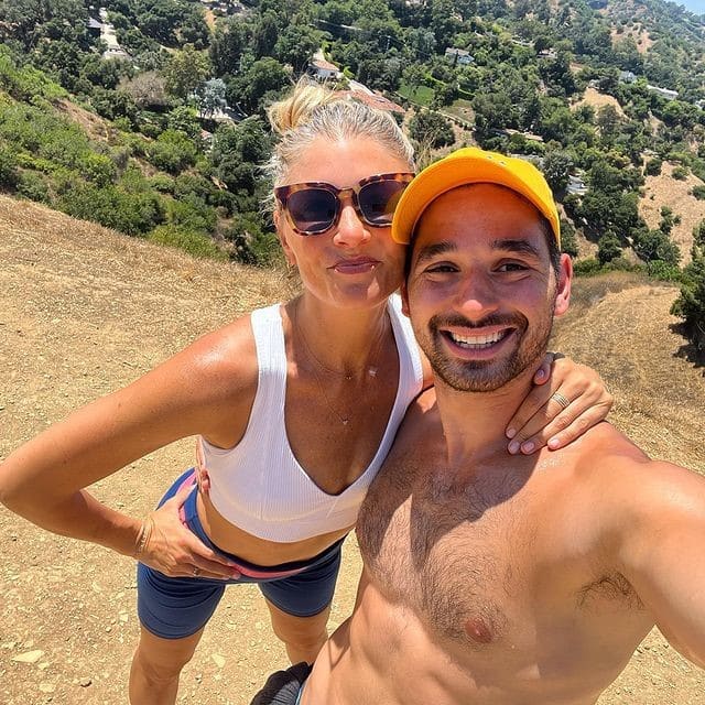 Amanda Kloots and Alan Bersten from Instagram