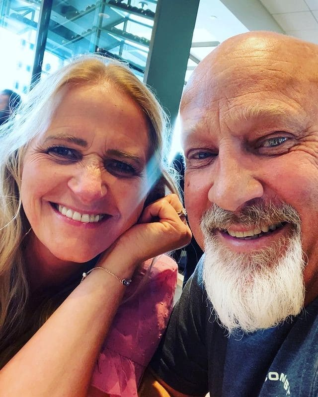 Christine Brown and David Woolley from Instagram